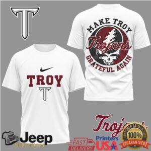 Troy Trojans Official NCAA Grateful Game Day 3D Shirt