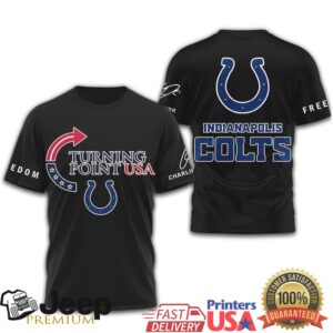 Turning Point USA Indianapolis Colts Freedom Fan T Shirt