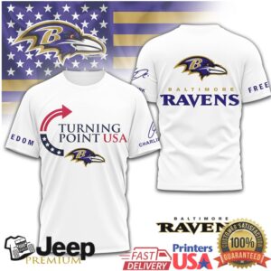 Turning Point USA x Baltimore Ravens Freedom T Shirt