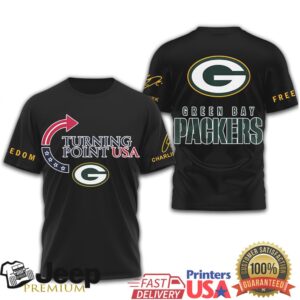 Turning Point USA x Green Bay Packers Freedom T Shirt