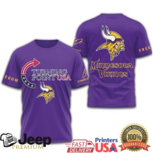 Turning Point USA x Minnesota Vikings Freedom T Shirt