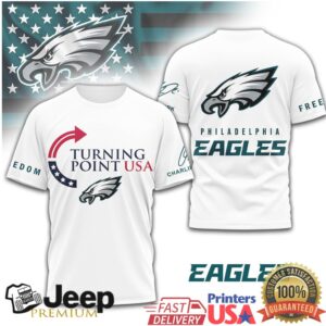 Turning Point USA x Philadelphia Eagles Freedom T Shirt