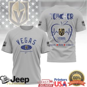 Vegas Golden Knights Teacher Appreciation Night Shirt NHL Hockey Teacher Tee