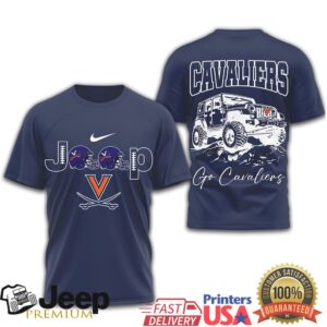 Virginia Cavaliers Jeep 4X4 Gameday Graphic Tee Virginia Cavaliers Jeep 4X4 Gameday Graphic Tee