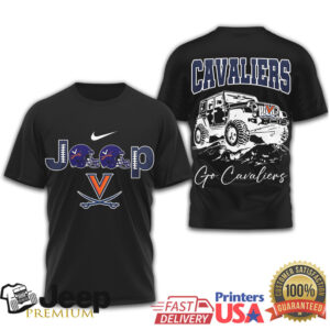 Virginia Cavaliers Jeep 4X4 Gameday Graphic Tee