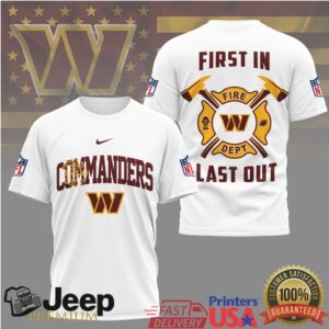 Washington Commanders Fire Dept Maltese Cross Tee