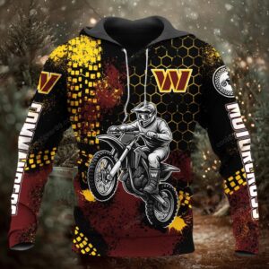 Washington Commanders Motorcross 2026 Official Hoodie