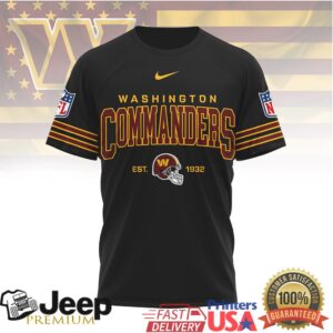 Washington Commanders Official NFL Heritage 3D Shirt Washington Commanders Official NFL Heritage 3D Shirt