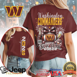 Washington Commanders Official NFL New Year New Game 3D Shirt Washington Commanders Official NFL New Year New Game 3D Shirt