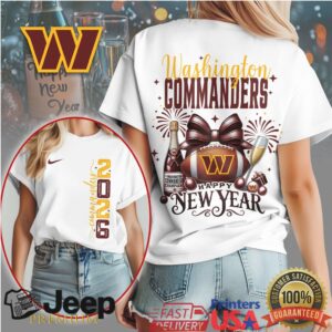 Washington Commanders Official NFL New Year New Game 3D Shirt