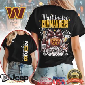 Washington Commanders Official NFL New Year New Game 3D Shirt