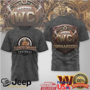 Washington Commanders Official NFL Steampunk T shirt