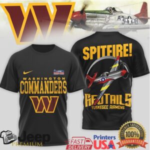 Washington Commanders Official NFL Tuskegee Airmen 3D Shirt Washington Commanders Official NFL Tuskegee Airmen 3D Shirt