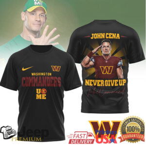 Washington CommandersOfficial NFL John Cena Fan 3D Shirt Washington CommandersOfficial NFL John Cena Fan 3D Shirt