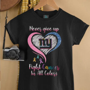 We Believe In Miracles New York Giants Fight Cancer In All Colors Shirt We Believe In Miracles New York Giants Fight Cancer In All Colors Shirt