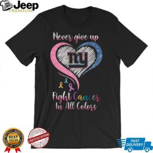 We Believe In Miracles New York Giants Fight Cancer In All Colors Shirt