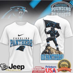 Carolina Panthers Go Panthers! 3D T Shirt