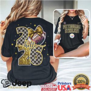 Pittsburgh Steelers Official NFL Hello 2026 Shirt