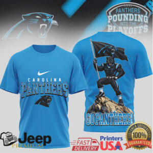 Carolina Panthers Go Panthers! 3D T Shirt Carolina Panthers Go Panthers! 3D T Shirt