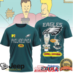 Philadelphia Eagles Official NFL Funny Beavis and Butt Head Shirt Philadelphia Eagles Official NFL Funny Beavis and Butt Head Shirt