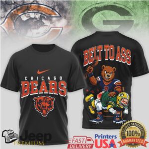 Chicago Bears Belt to Ass Graphic T Shirt