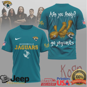 Jacksonville Jaguars Official NFL Korn Fan Shirt