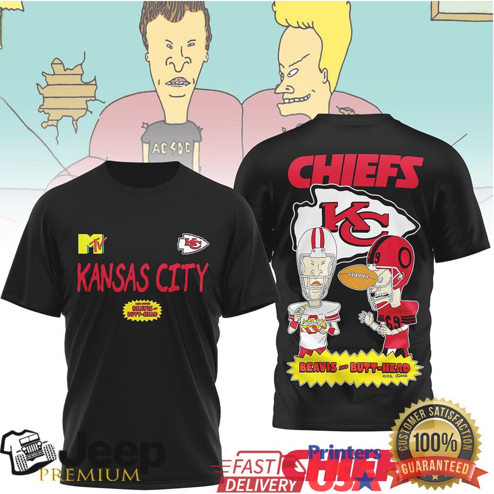 Kansas City Chiefs Official NFL Funny Beavis and Butt Head Shirt Kansas City Chiefs Official NFL Funny Beavis and Butt Head Shirt