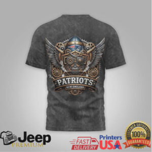 New England Patriots Official NFL Steampunk T shirt