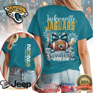 Jacksonville Jaguars Official NFL New Year New Game 3D Shirt