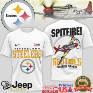 Pittsburgh Steelers Official NFL Tuskegee Airmen 3D Shirt