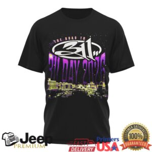 311 Day 2026 The Road To Las Vegas Commemorative Tour Shirt 311 Day 2026 The Road To Las Vegas Commemorative Tour Shirt