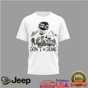 A$AP Rocky Don’t Be Dumb Cartoon Graphic Hip Hop Streetwear T Shirt A$AP Rocky Don’t Be Dumb Cartoon Graphic Hip Hop Streetwear T Shirt