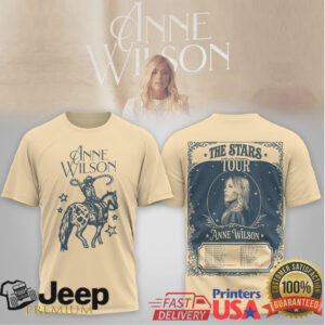 Anne Wilson “The Stars Tour” Western Style t shirt and Tee
