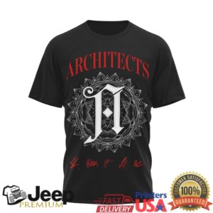 Architects Broken Mirror Tour 2026 North America Band T Shirt Architects Broken Mirror Tour 2026 North America Band T Shirt