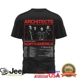 Architects Broken Mirror Tour 2026 North America Band T Shirt