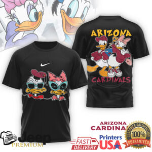 Arizona Cardinals Donald & Daisy Duck Disney Fan Apparel