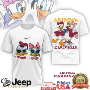 Arizona Cardinals Donald & Daisy Duck Disney Fan Apparel