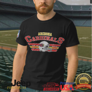 Arizona Cardinals “They Not Like Us” Vintage Helmet Graphic T Shirt