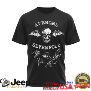 Avenged Sevenfold “Good Charlotte” 2024 Tour Signature T Shirt