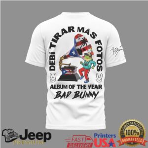 Bad Bunny Album of the Year Grammy Award Tribute T Shirt Bad Bunny Album of the Year Grammy Award Tribute T Shirt
