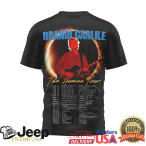 Brandi Carlile “The Human Tour” 2024 Concert Schedule Shirt