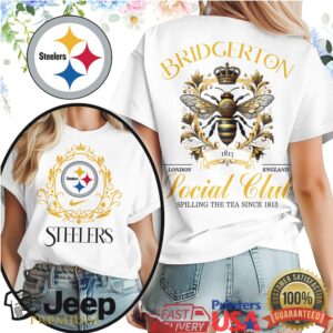 Bridgerton Social Club Pittsburgh Steelers Game Day T Shirt