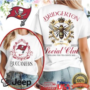 Bridgerton Social Club Tampa Bay Buccaneers NFL Tee