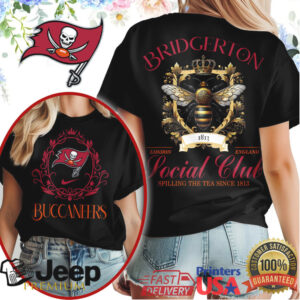 Bridgerton Social Club Tampa Bay Buccaneers NFL Tee
