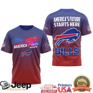 Buffalo Bills America Fest 2025 Patriotic Red White Blue T Shirt Buffalo Bills America Fest 2025 Patriotic Red White Blue T Shirt
