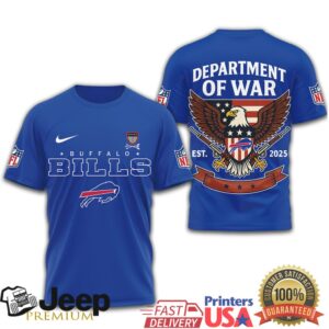 Buffalo Bills Department of War 2025 Military Style Eagle Tee Buffalo Bills Department of War 2025 Military Style Eagle Tee