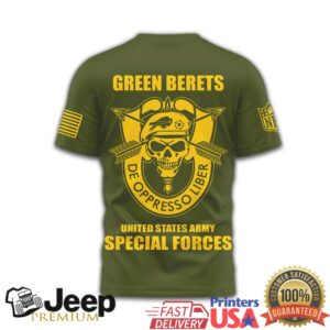 Buffalo Bills Green Berets Special Forces Military Appreciation Olive T Shirt