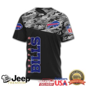 Buffalo Bills NFL Veteran Awareness Camo Shirt End Veteran Suicide 22 A Day