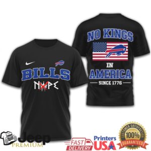 Buffalo Bills No Kings In America Since 1776 American Flag Fan Shirt Buffalo Bills No Kings In America Since 1776 American Flag Fan Shirt