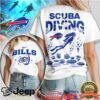 Buffalo Bills Freedom Fishing Bass USA Flag Performance Shirt Buffalo Bills Freedom Fishing Bass USA Flag Performance Shirt